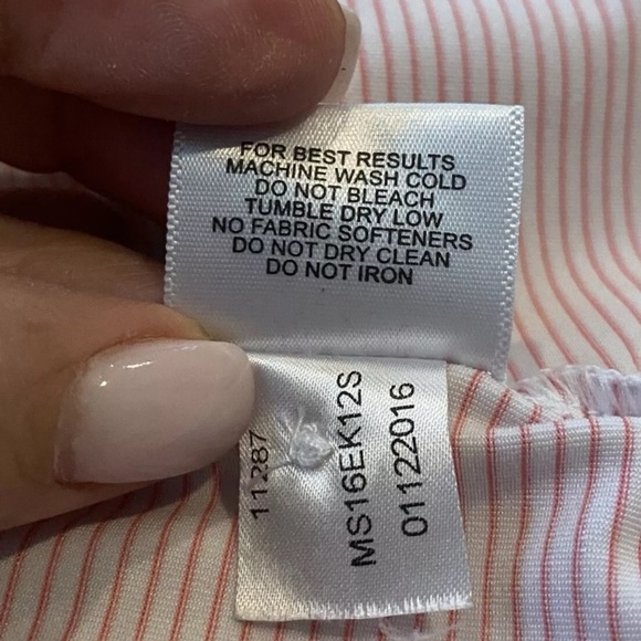 Peter Millar Nanoluxe Pink Cotton Short Sleeve Golf Polo Shirt Mens XL‎ (779) - Picture 7 of 7